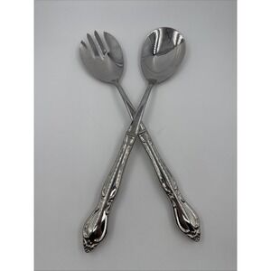Imperial CHANDELIER 2 Piece Salad Set. 12" Long